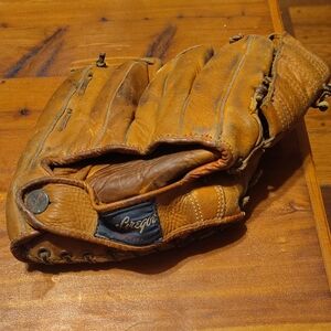 Vintage McGregor Brown Leather Baseball Glove